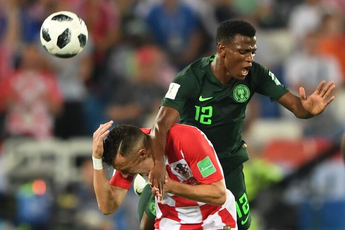 Kroatijos futbolininkai nugalėjo Nigeriją