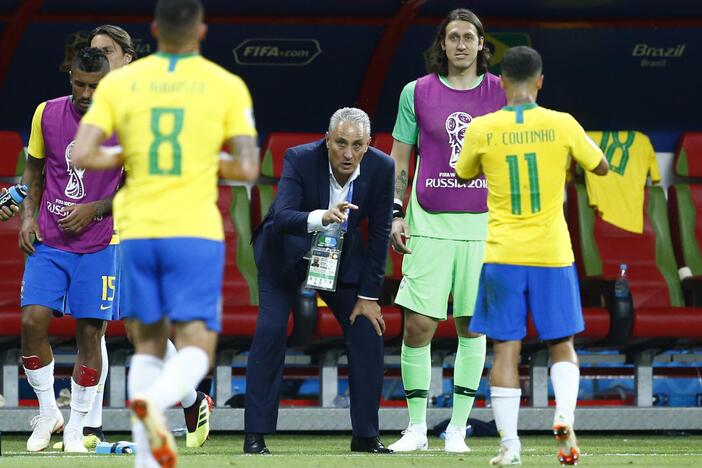 Pasaulio futbolo čempionato ketvirtfinalis: Belgija – Brazilija 2:1