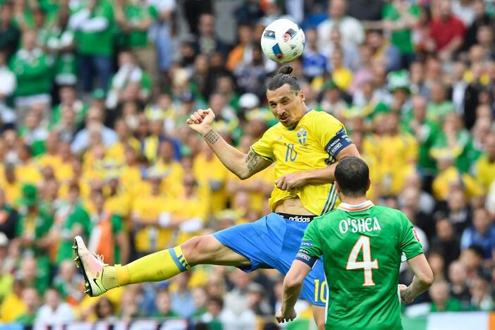 Euro 2016: Švedija - Airija 1:1