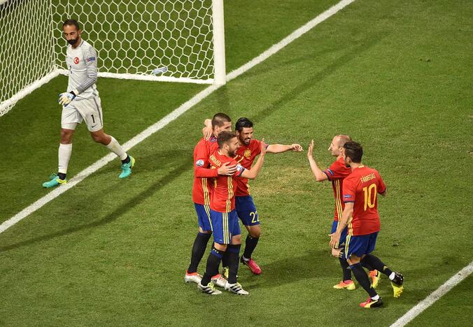 Euro 2016: Ispanija - Turkija 3:0