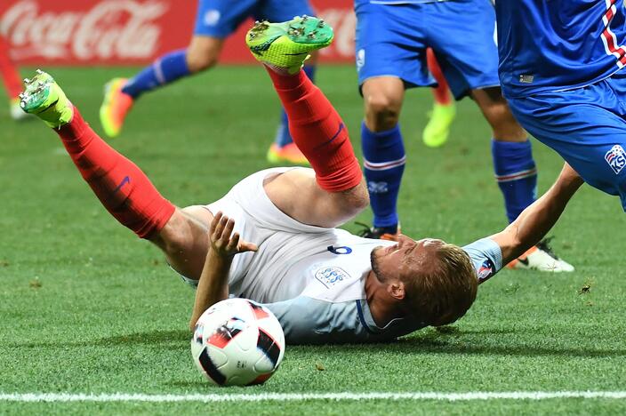 Euro 2016: Islandija - Anglija 2:1