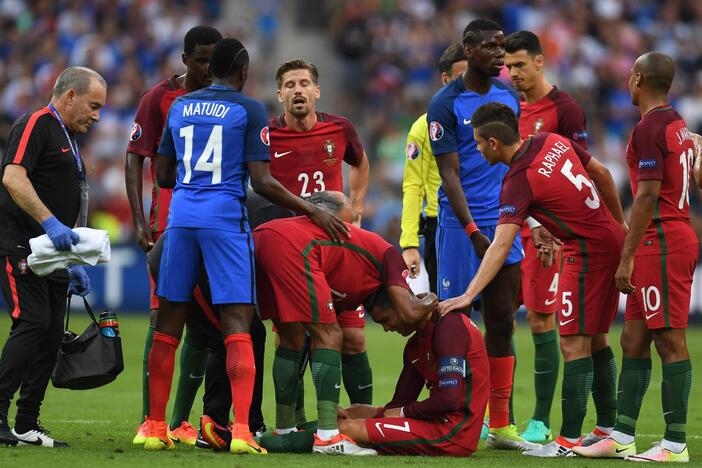 Euro 2016 finalas: Portugalija-Prancūzija 1:0