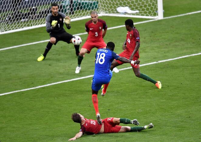 Euro 2016 finalas: Portugalija-Prancūzija 1:0