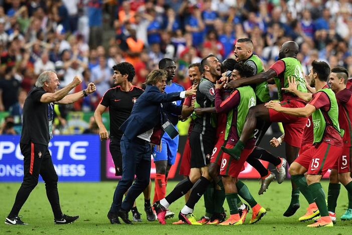 Euro 2016 finalas: Portugalija-Prancūzija 1:0