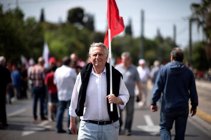 Tarptautinės darbo dienos protestai pasaulyje