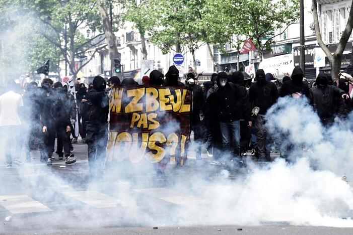 Tarptautinės darbo dienos protestai pasaulyje