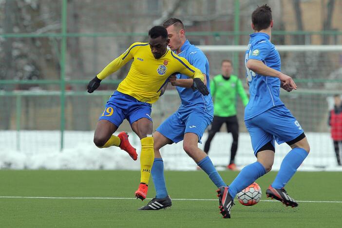 Lietuvos futolo A lyga: Jonavos „Lietava“ – Klaipėdos „Atlantas“ 0:1.