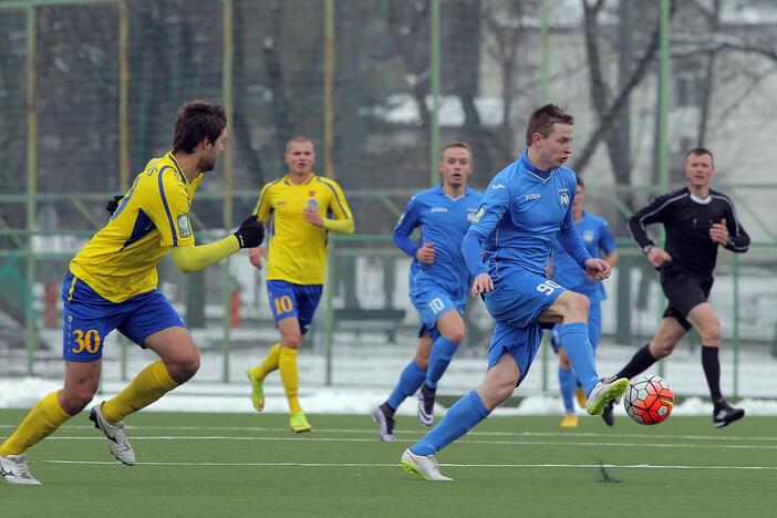 Lietuvos futolo A lyga: Jonavos „Lietava“ – Klaipėdos „Atlantas“ 0:1.