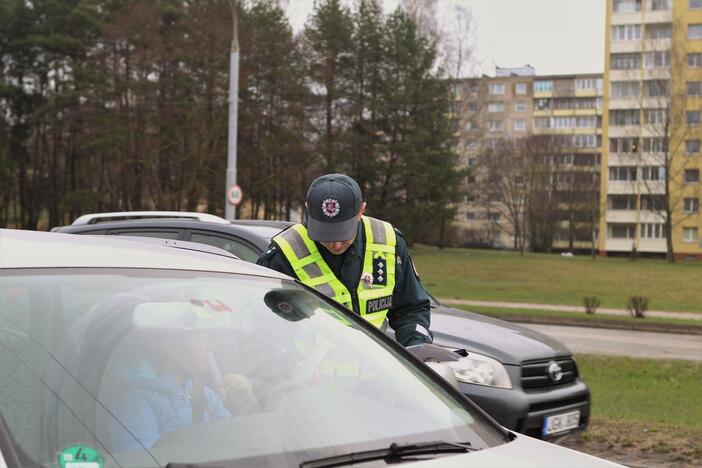 Vairuotojams – policijos sveikinimai