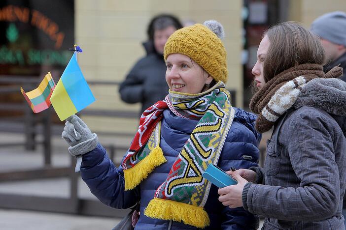 Kauniečiai radikalų akciją pavertė cirku