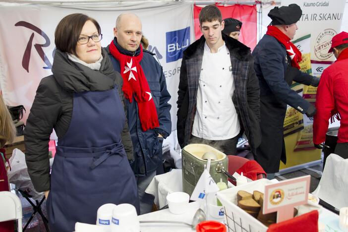 Prasidėjo akcija „Maltiečių sriuba“ 