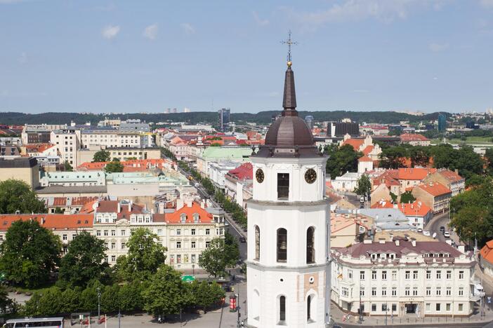 Katedros aikštėje jau veikia Dangaus restoranas