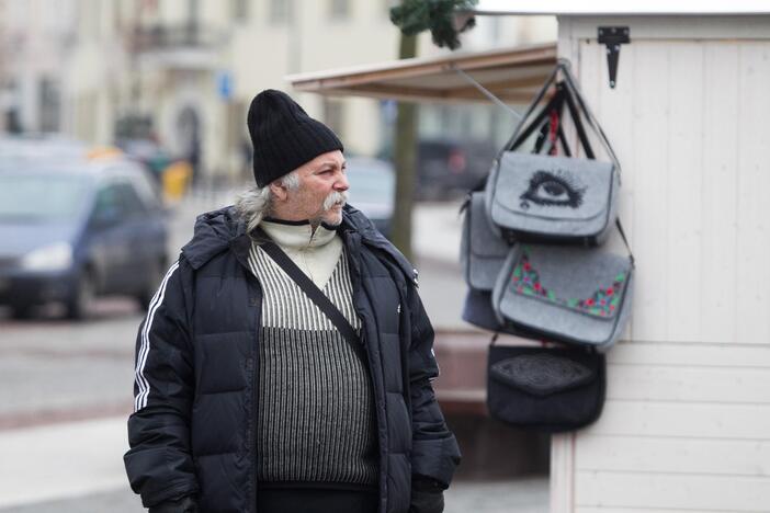 Kalėdinis miestelis sostinės Rotušės aikštėje