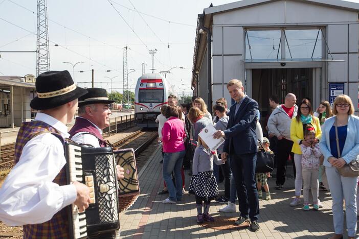 Trakų šventės dalyvių išlydėtuvės