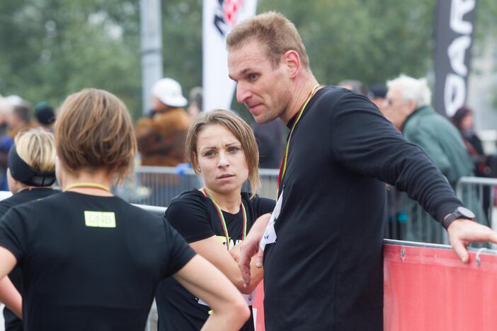 Vilniaus 20 km bėgimas su Ž.Balčiūnaite