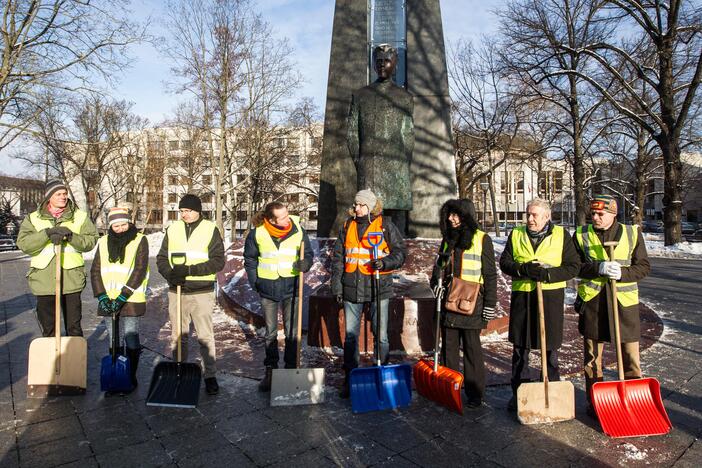 Kultūrinės spaudos atstovų protesto akcija