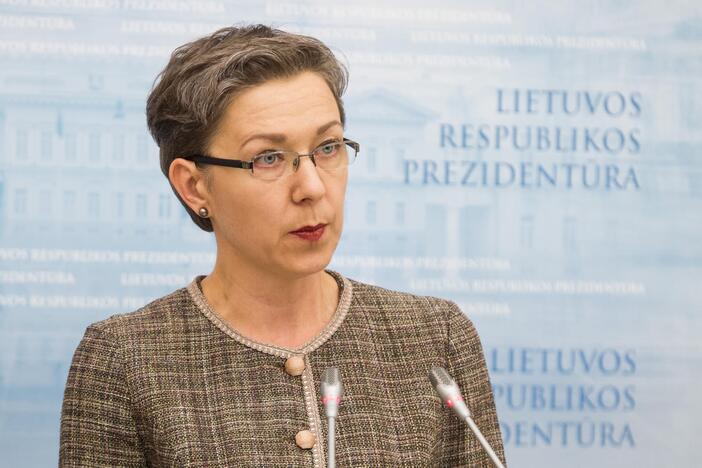 Prezidentė susitiko su kandidate į finansų ministrus