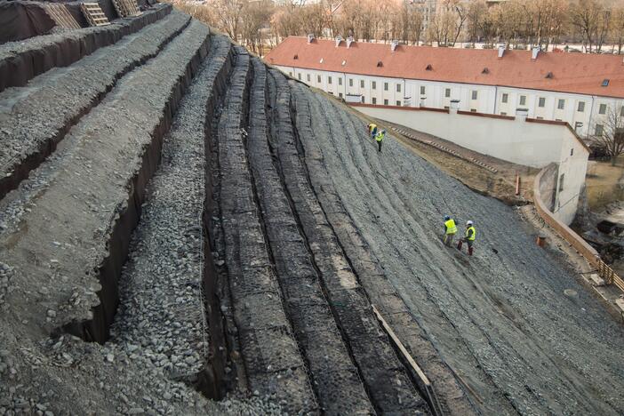 Gedimino kalno būklė išlieka kritinė