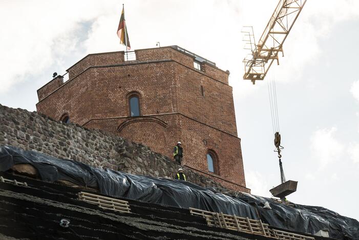 Gedimino kalno būklė išlieka kritinė