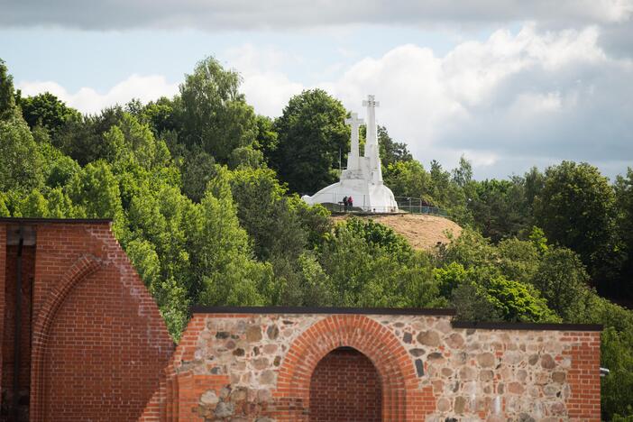 Spaudos konferencija dėl Gedimino kalno tvarkymo