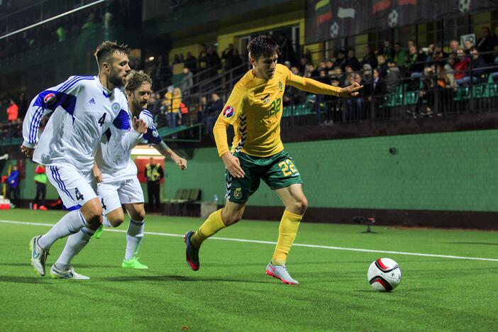 Europos futbolo čempionato atranka: Lietuva - San Marinas 2:1