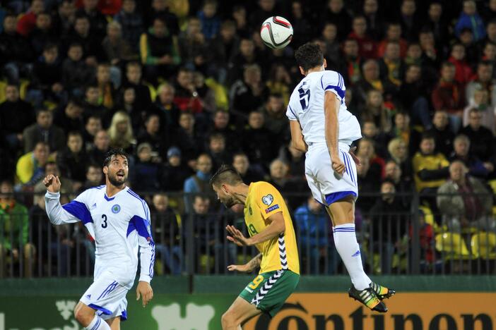 Europos futbolo čempionato atranka: Lietuva - San Marinas 2:1