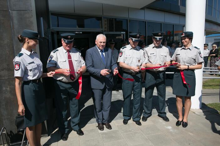 Iškilminga naujo Vilniaus policijos komisariato atidarymo ceremonija