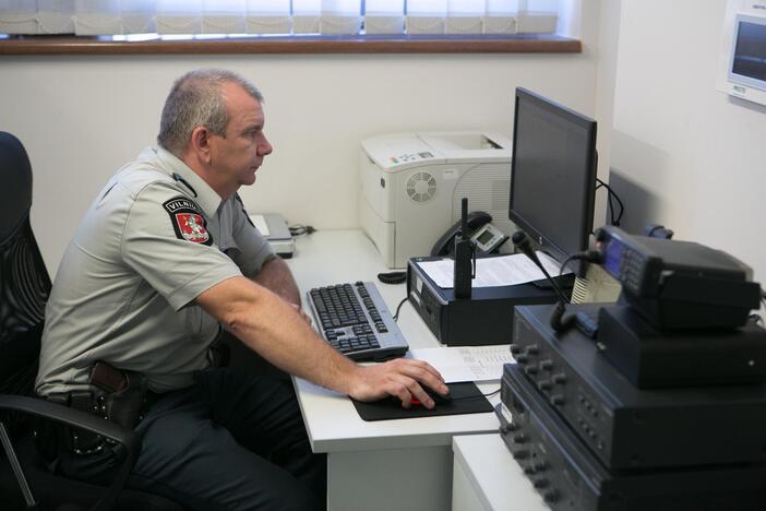 Iškilminga naujo Vilniaus policijos komisariato atidarymo ceremonija