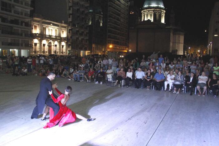 Vilniaus tango teatro artistų viešnagė Argentinoje