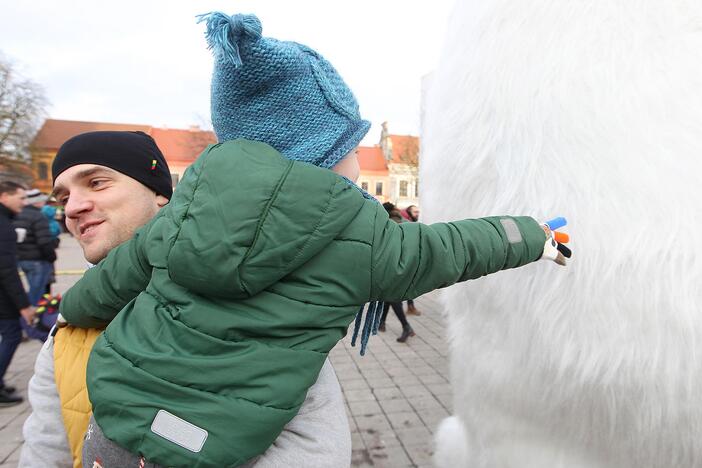 Antroji Kalėdų diena prie Kauno eglės