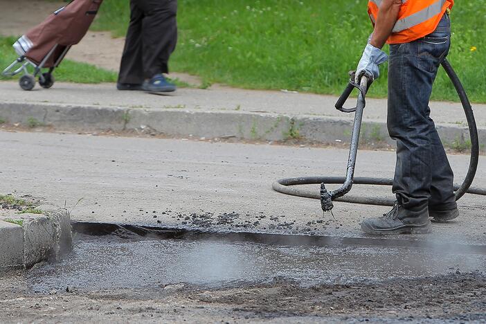 Tvarkoma Kalniečių turgaus aikštelė