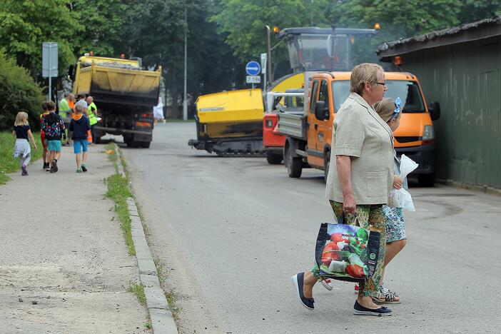 Tvarkoma Kalniečių turgaus aikštelė