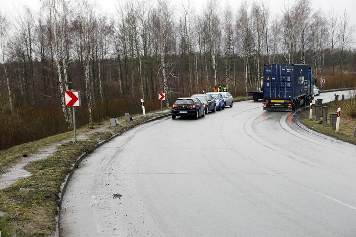 BMW avarija Kairių kelyje