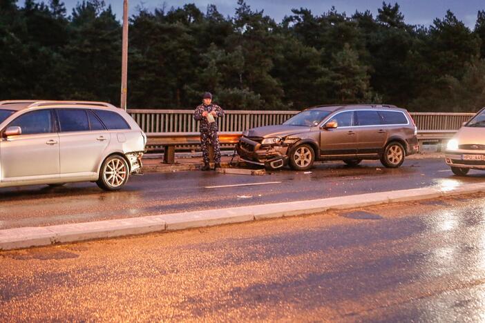 Avarija ant Lideikio gatvės viaduko