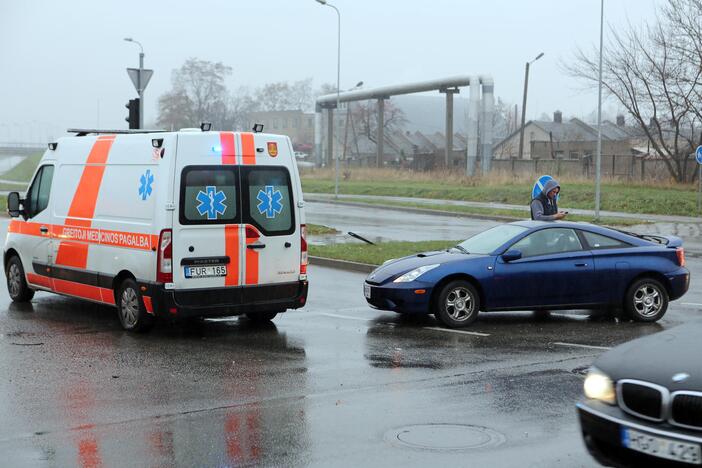 Avarija Liepų ir Šiaurinio pr. sankryžoje