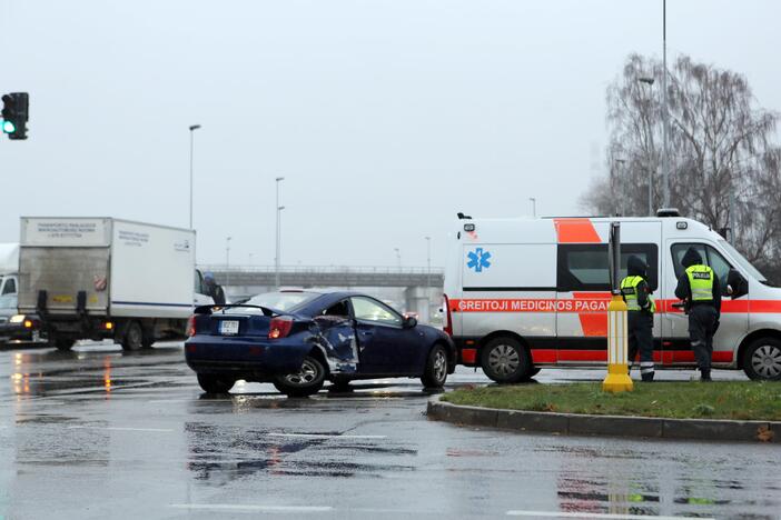 Avarija Liepų ir Šiaurinio pr. sankryžoje