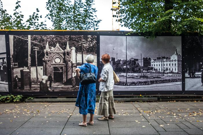 Prie Laisvės al. fontano – nauja nuotraukų ekspozicija