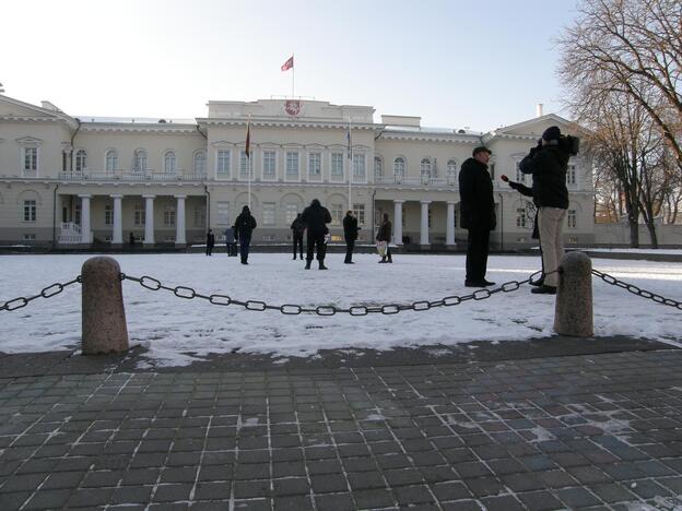 Prie prezidentūros – kauniečių ir pakaunės gyventojų protestas prieš „Fortum“