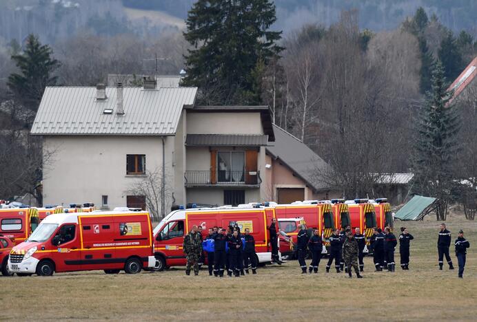 Alpėse sudužo „Germanwings“ lėktuvas