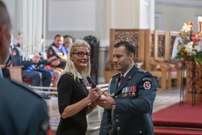 Policijos diena Įgulos bažnyčioje