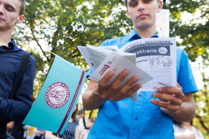 Protesto akcija Laisvės alėjoje