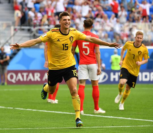 Pasaulio futbolo čempionatas: Belgija - Anglija 2:0