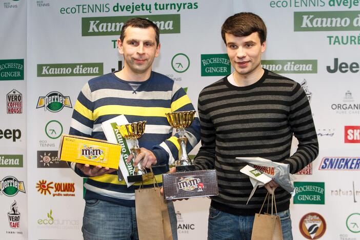 Ecotennis dvejatų turnyras „Kauno dienos taurė“