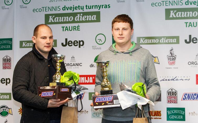 Ecotennis dvejatų turnyras „Kauno dienos taurė“