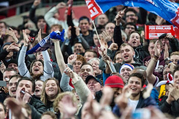 Lietuva - Anglija "Wembley" stadione