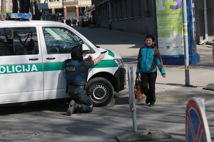 Policijos pratybos Klaipėdoje