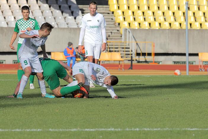 A lyga: „Kauno Žalgiris“ – Vilniaus „Žalgiris“ 0:2