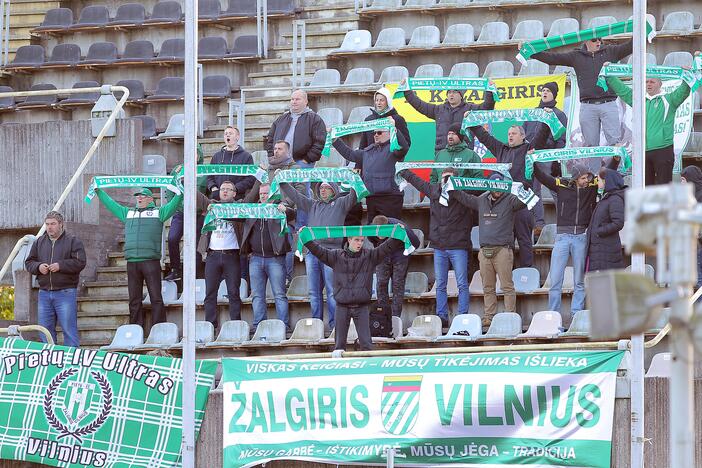 A lyga: „Kauno Žalgiris“ – Vilniaus „Žalgiris“ 0:2