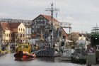 Atitarnavęs karo laivas „Sūduvis“ prišvartuotas Dangėje Atitarnavęs karo laivas „Sūduvis“ prišvartuotas Dangėje