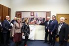 Pagerbė pirmąją Klaipėdos tarybą Pagerbė pirmąją Klaipėdos tarybą